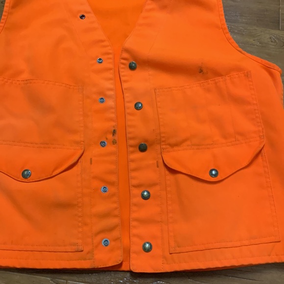 Vintage Filson Safety Vest Jacket - Picture 6 of 11